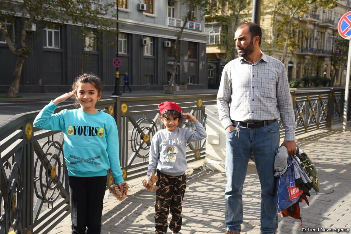 Bakıda Zəfər yürüşü keçirilib (VİDEO/FOTO)