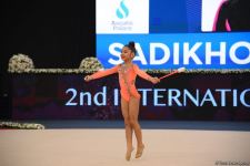 Bədii gimnastika üzrə 2-ci "Ocaq" Beynəlxalq Kubokunun yarışları başlayıb (FOTO)