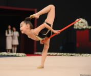 Bədii gimnastika üzrə 2-ci "Ocaq" Beynəlxalq Kubokunun yarışları başlayıb (FOTO)