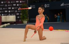 Bədii gimnastika üzrə 2-ci "Ocaq" Beynəlxalq Kubokunun yarışları başlayıb (FOTO)