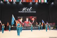 Bakıda bədii gimnastika üzrə 2-ci "Ocaq" Beynəlxalq Kubokunun təntənəli açılışı olub (FOTO)