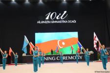 Bakıda bədii gimnastika üzrə 2-ci "Ocaq" Beynəlxalq Kubokunun təntənəli açılışı olub (FOTO)