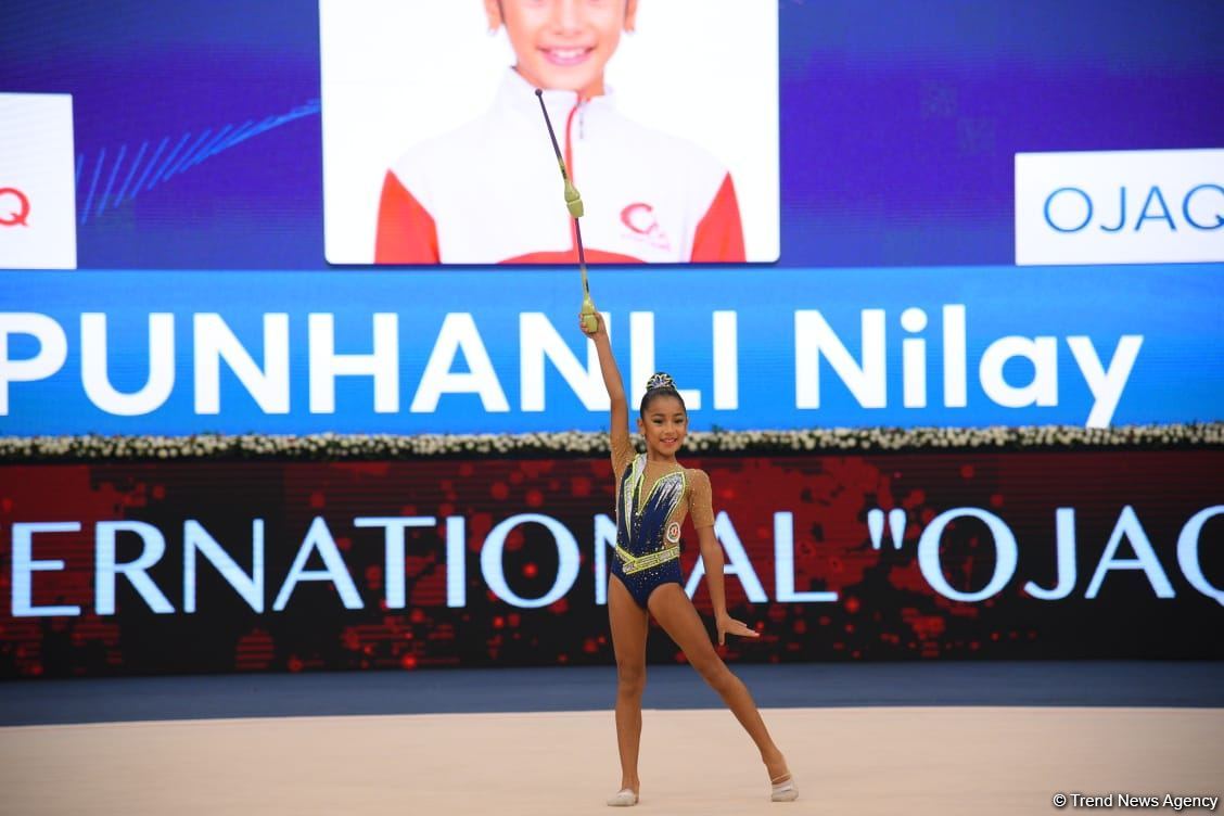 Bədii gimnastika üzrə 2-ci "Ocaq" Beynəlxalq Kubokunun yarışları başlayıb (FOTO)