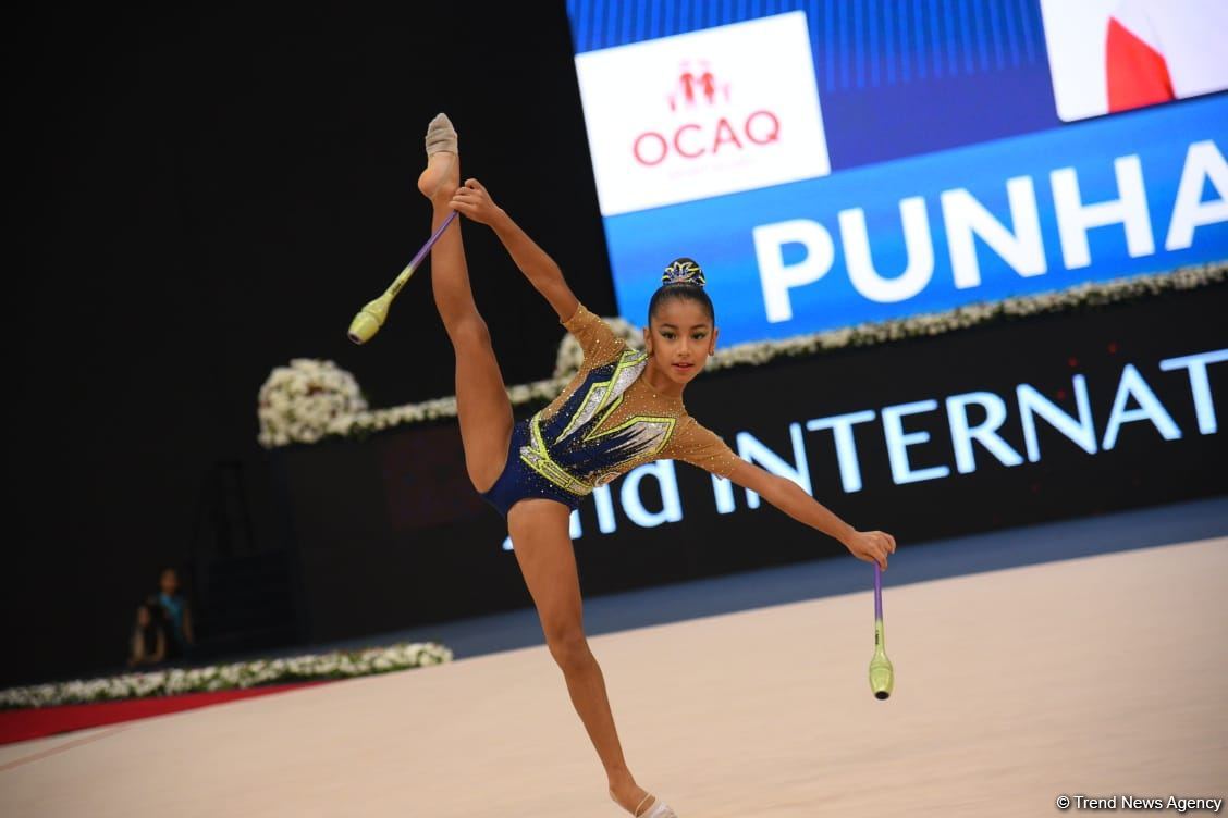 Bədii gimnastika üzrə 2-ci "Ocaq" Beynəlxalq Kubokunun yarışları başlayıb (FOTO)