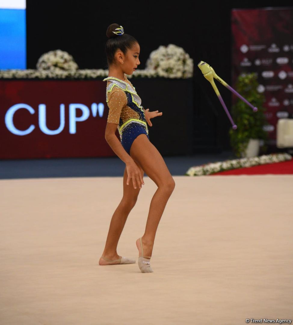 Bədii gimnastika üzrə 2-ci "Ocaq" Beynəlxalq Kubokunun yarışları başlayıb (FOTO)