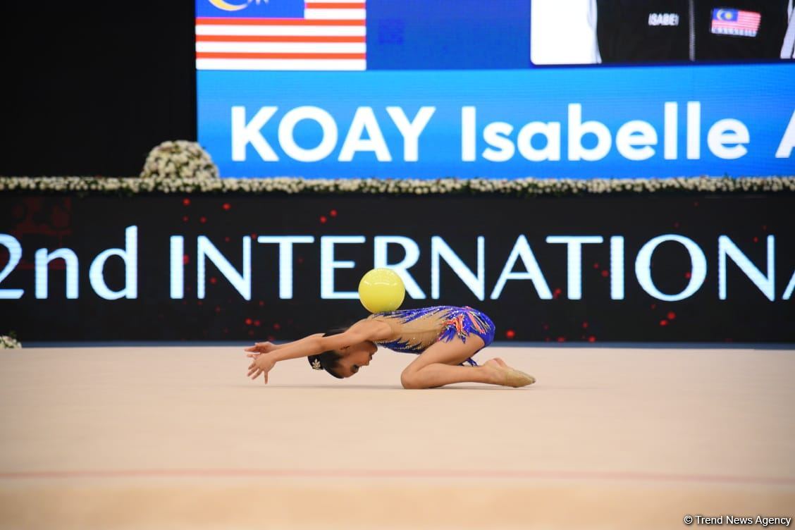 Bədii gimnastika üzrə 2-ci "Ocaq" Beynəlxalq Kubokunun yarışları başlayıb (FOTO)