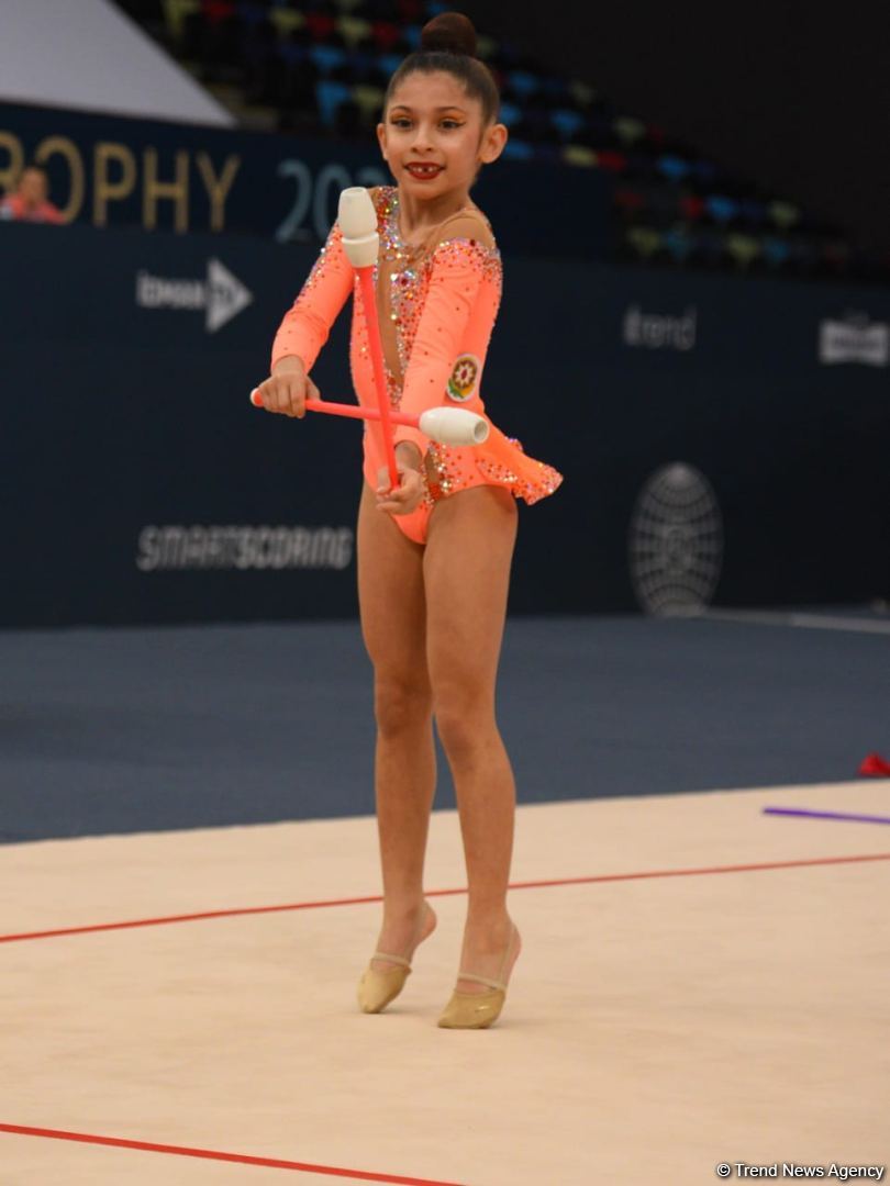 Bədii gimnastika üzrə 2-ci "Ocaq" Beynəlxalq Kubokunun yarışları başlayıb (FOTO)