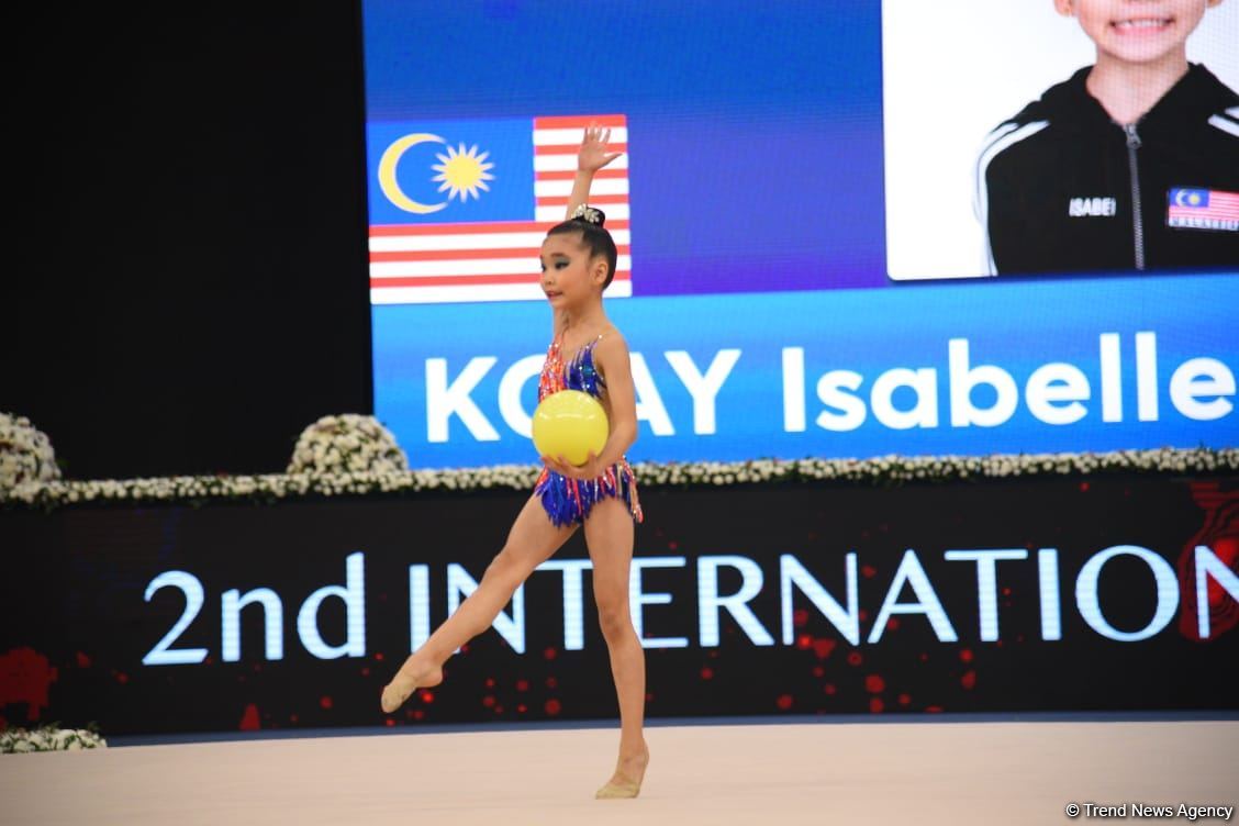 Bədii gimnastika üzrə 2-ci "Ocaq" Beynəlxalq Kubokunun yarışları başlayıb (FOTO)