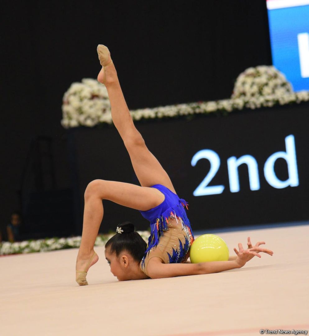 Bədii gimnastika üzrə 2-ci "Ocaq" Beynəlxalq Kubokunun yarışları başlayıb (FOTO)