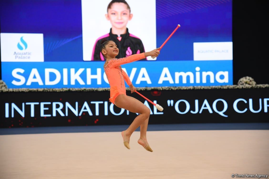 Bədii gimnastika üzrə 2-ci "Ocaq" Beynəlxalq Kubokunun yarışları başlayıb (FOTO)