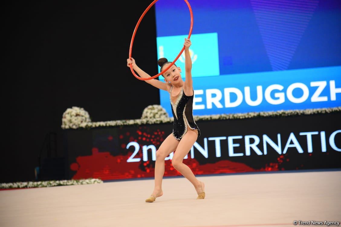 Bədii gimnastika üzrə 2-ci "Ocaq" Beynəlxalq Kubokunun yarışları başlayıb (FOTO)