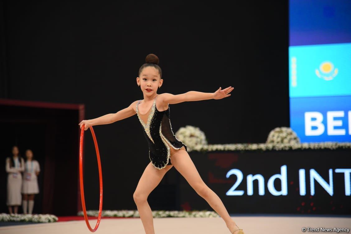 Bədii gimnastika üzrə 2-ci "Ocaq" Beynəlxalq Kubokunun yarışları başlayıb (FOTO)