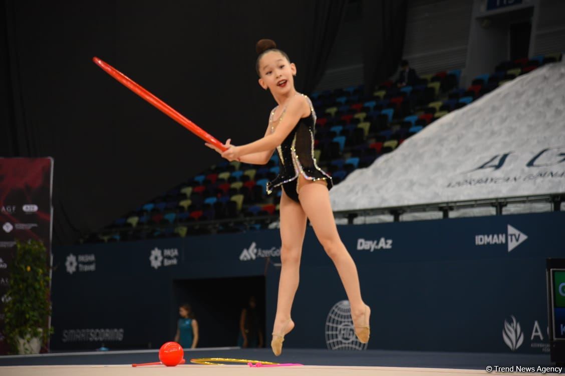 Bədii gimnastika üzrə 2-ci "Ocaq" Beynəlxalq Kubokunun yarışları başlayıb (FOTO)