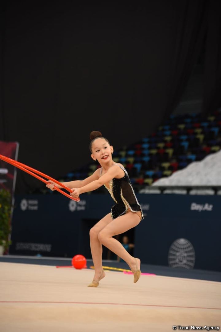 Bədii gimnastika üzrə 2-ci "Ocaq" Beynəlxalq Kubokunun yarışları başlayıb (FOTO)