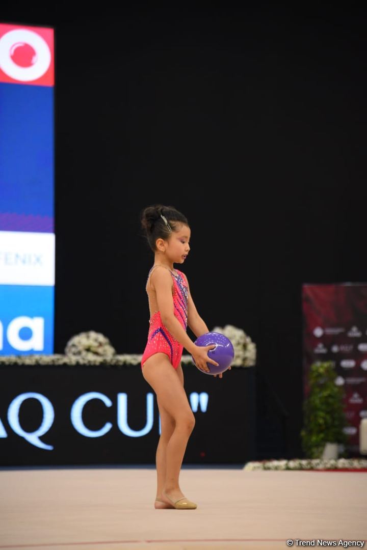 Bədii gimnastika üzrə 2-ci "Ocaq" Beynəlxalq Kubokunun yarışları başlayıb (FOTO)