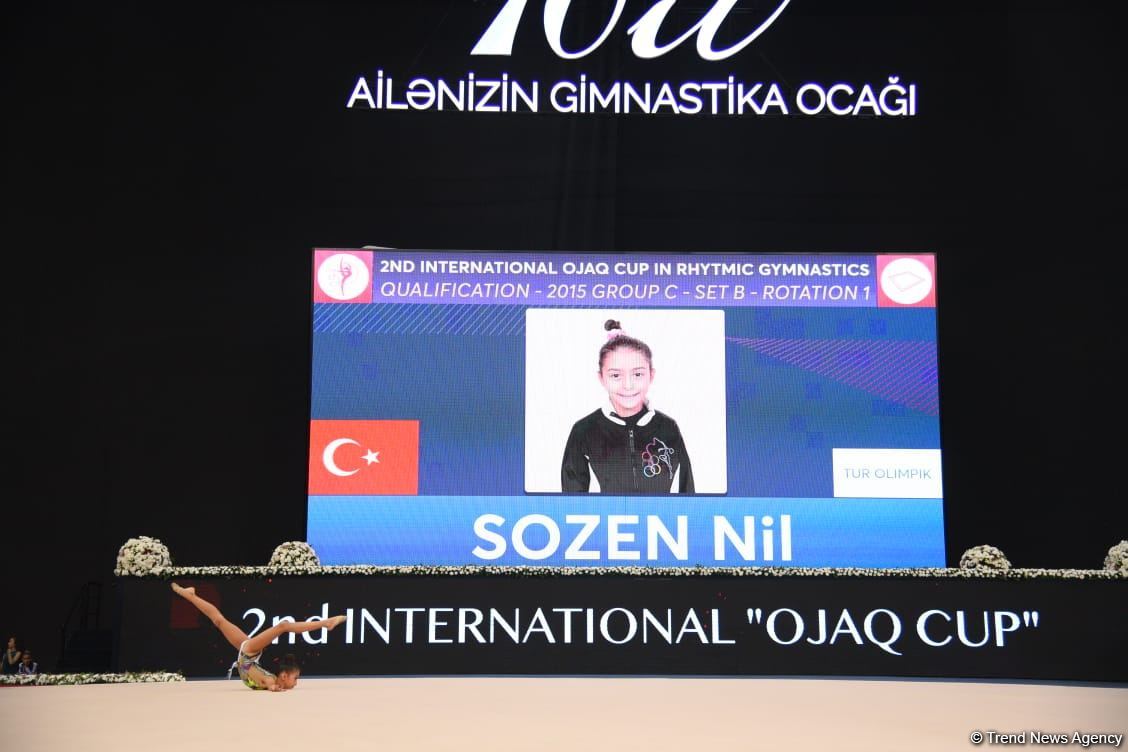 Bədii gimnastika üzrə 2-ci "Ocaq" Beynəlxalq Kubokunun yarışları başlayıb (FOTO)