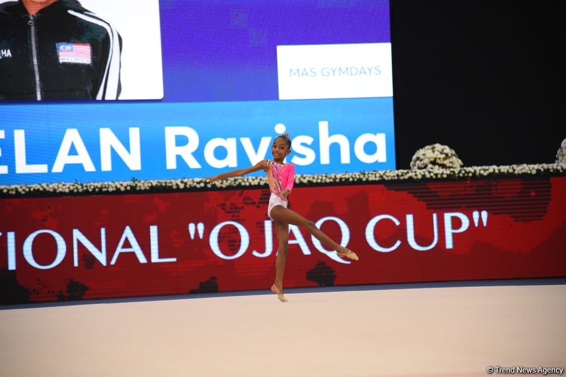 Bədii gimnastika üzrə 2-ci "Ocaq" Beynəlxalq Kubokunun yarışları başlayıb (FOTO)