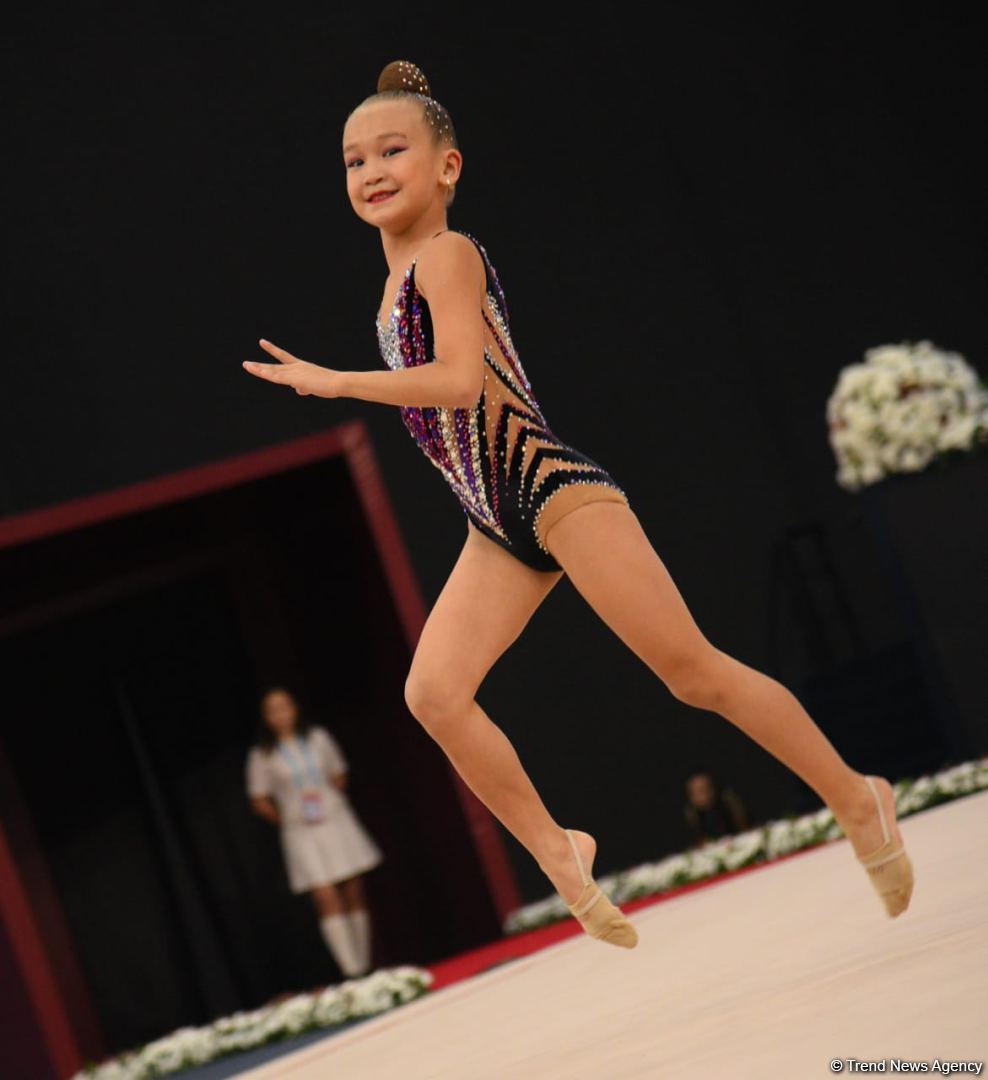 Bədii gimnastika üzrə 2-ci "Ocaq" Beynəlxalq Kubokunun yarışları başlayıb (FOTO)