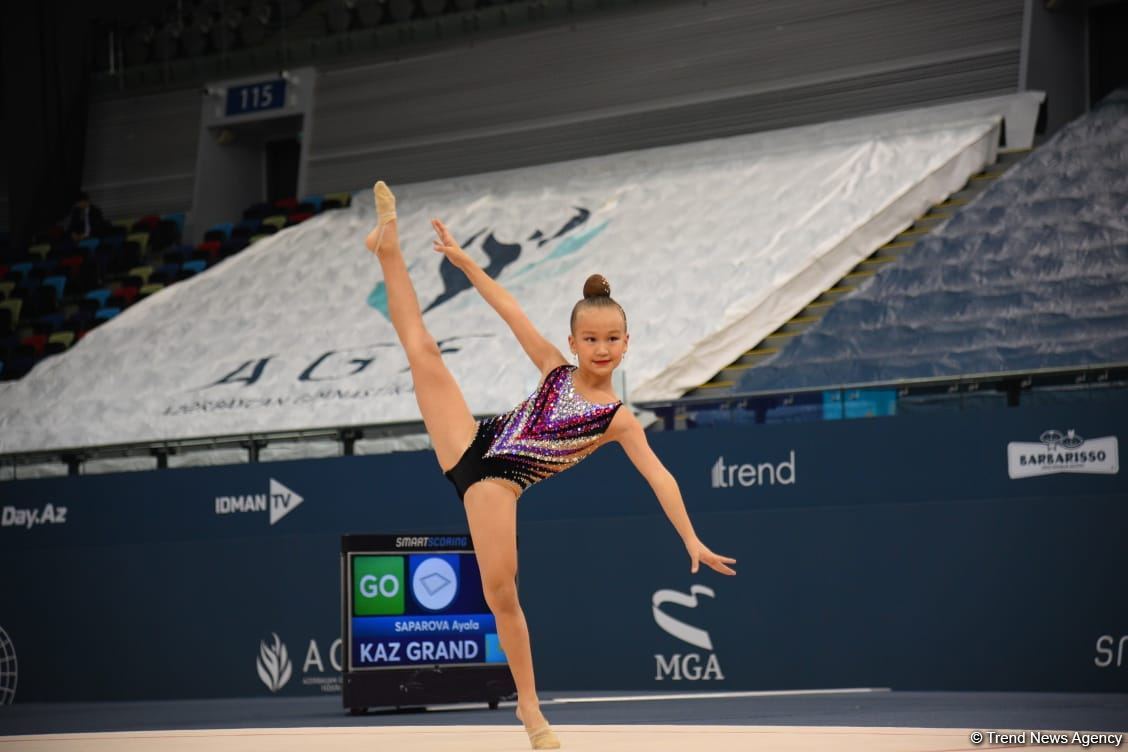 Bədii gimnastika üzrə 2-ci "Ocaq" Beynəlxalq Kubokunun yarışları başlayıb (FOTO)