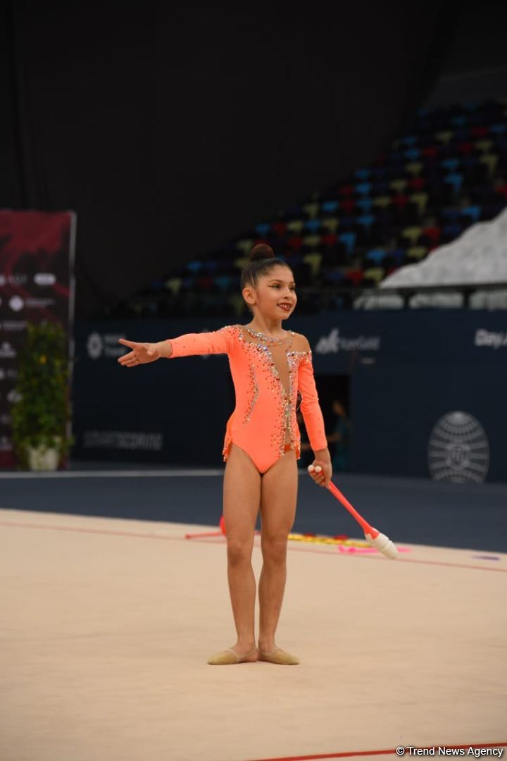 Bədii gimnastika üzrə 2-ci "Ocaq" Beynəlxalq Kubokunun yarışları başlayıb (FOTO)