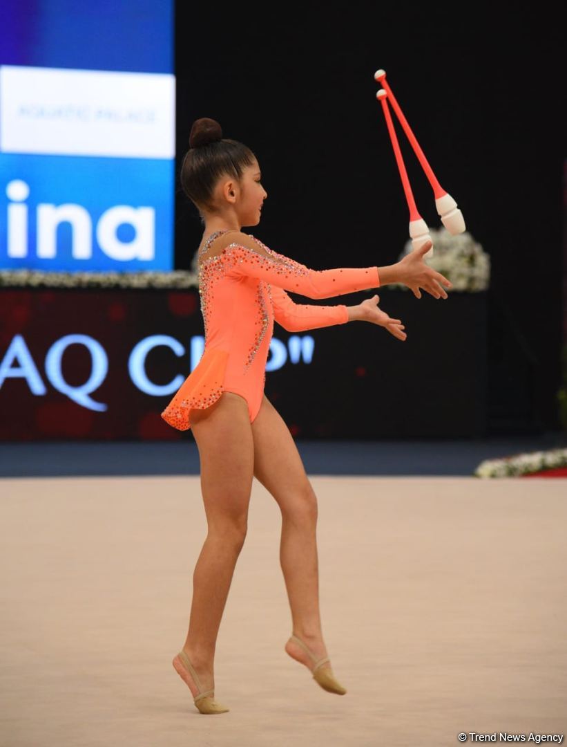 Bədii gimnastika üzrə 2-ci "Ocaq" Beynəlxalq Kubokunun yarışları başlayıb (FOTO)