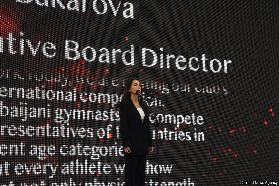 Bakıda bədii gimnastika üzrə 2-ci "Ocaq" Beynəlxalq Kubokunun təntənəli açılışı olub (FOTO)