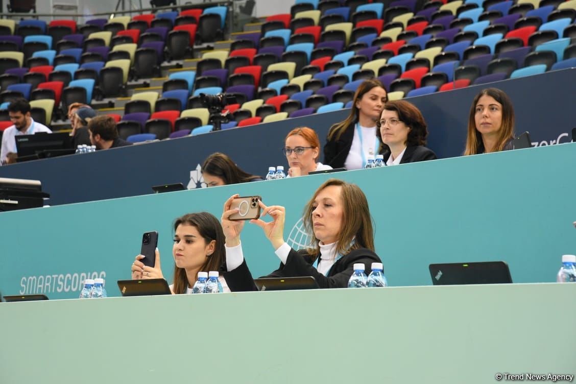Bakıda bədii gimnastika üzrə 2-ci "Ocaq" Beynəlxalq Kubokunun təntənəli açılışı olub (FOTO)