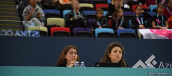 Bədii gimnastika üzrə 2-ci "Ocaq" Beynəlxalq Kubokunun final gününə start verilib (FOTO)