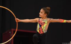 Bədii gimnastika üzrə 2-ci "Ocaq" Beynəlxalq Kubokunun final gününə start verilib (FOTO)