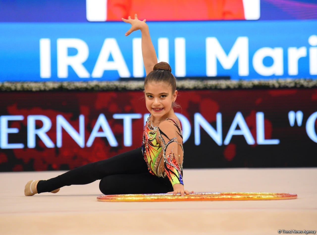 Bədii gimnastika üzrə 2-ci "Ocaq" Beynəlxalq Kubokunun final gününə start verilib (FOTO)
