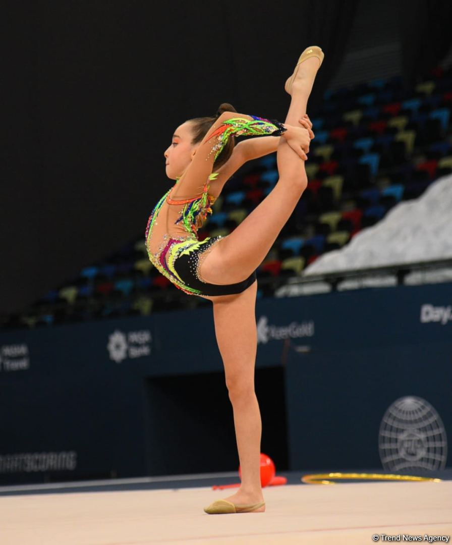 Bədii gimnastika üzrə 2-ci "Ocaq" Beynəlxalq Kubokunun final gününə start verilib (FOTO)