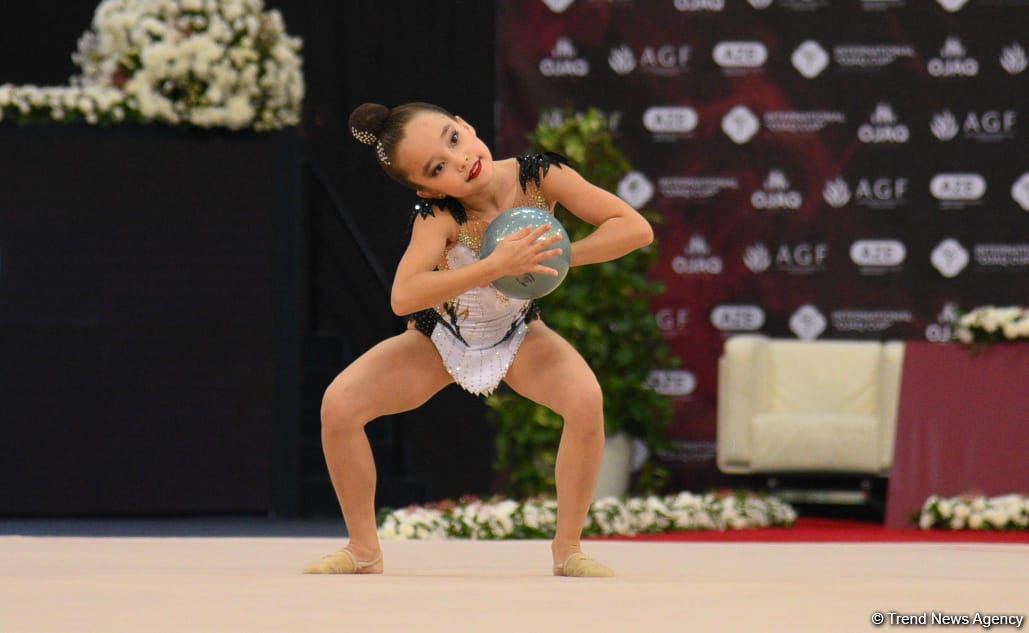 Bədii gimnastika üzrə 2-ci "Ocaq" Beynəlxalq Kubokunun final gününə start verilib (FOTO)