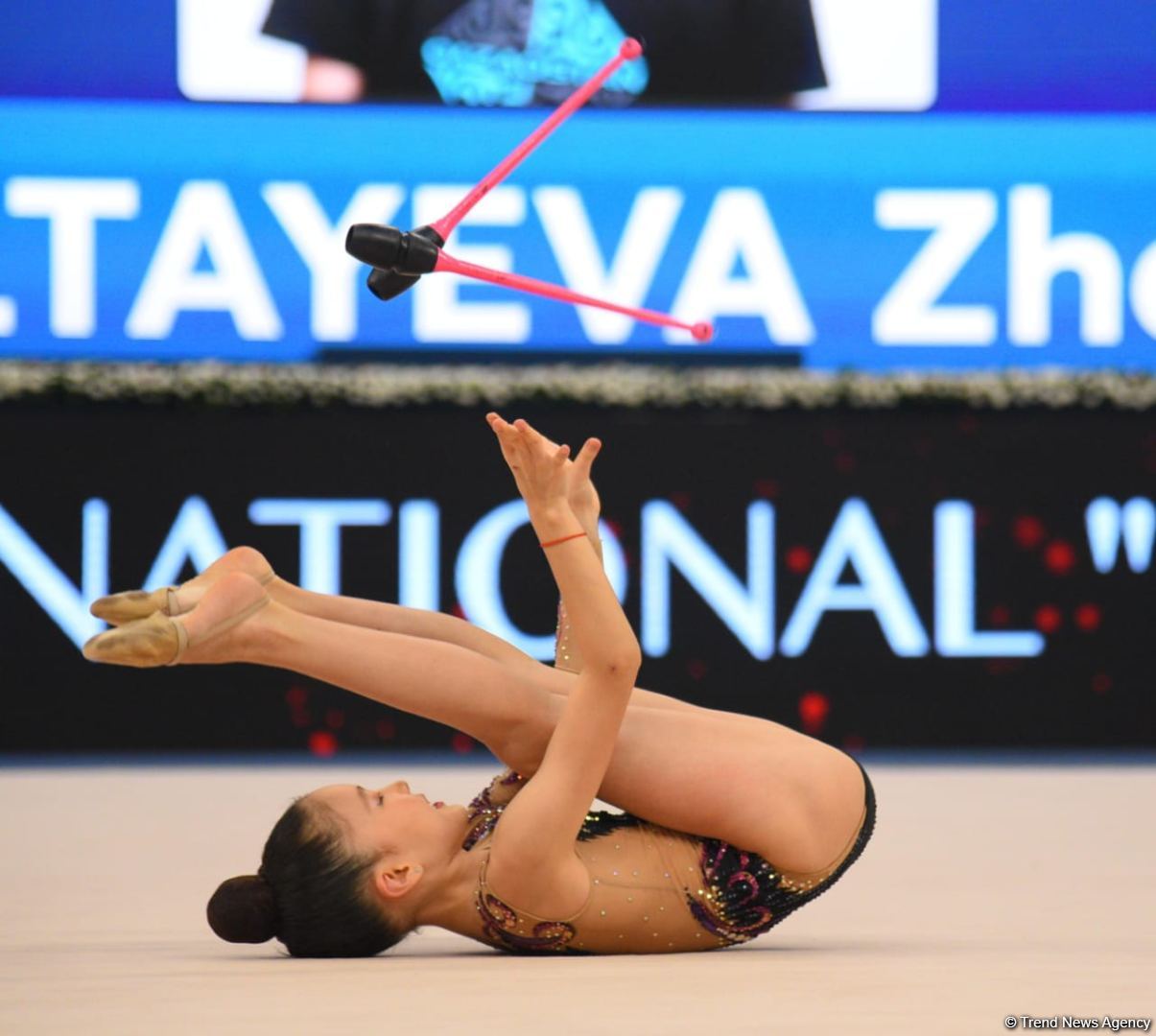 Bədii gimnastika üzrə 2-ci "Ocaq" Beynəlxalq Kubokunun final gününə start verilib (FOTO)