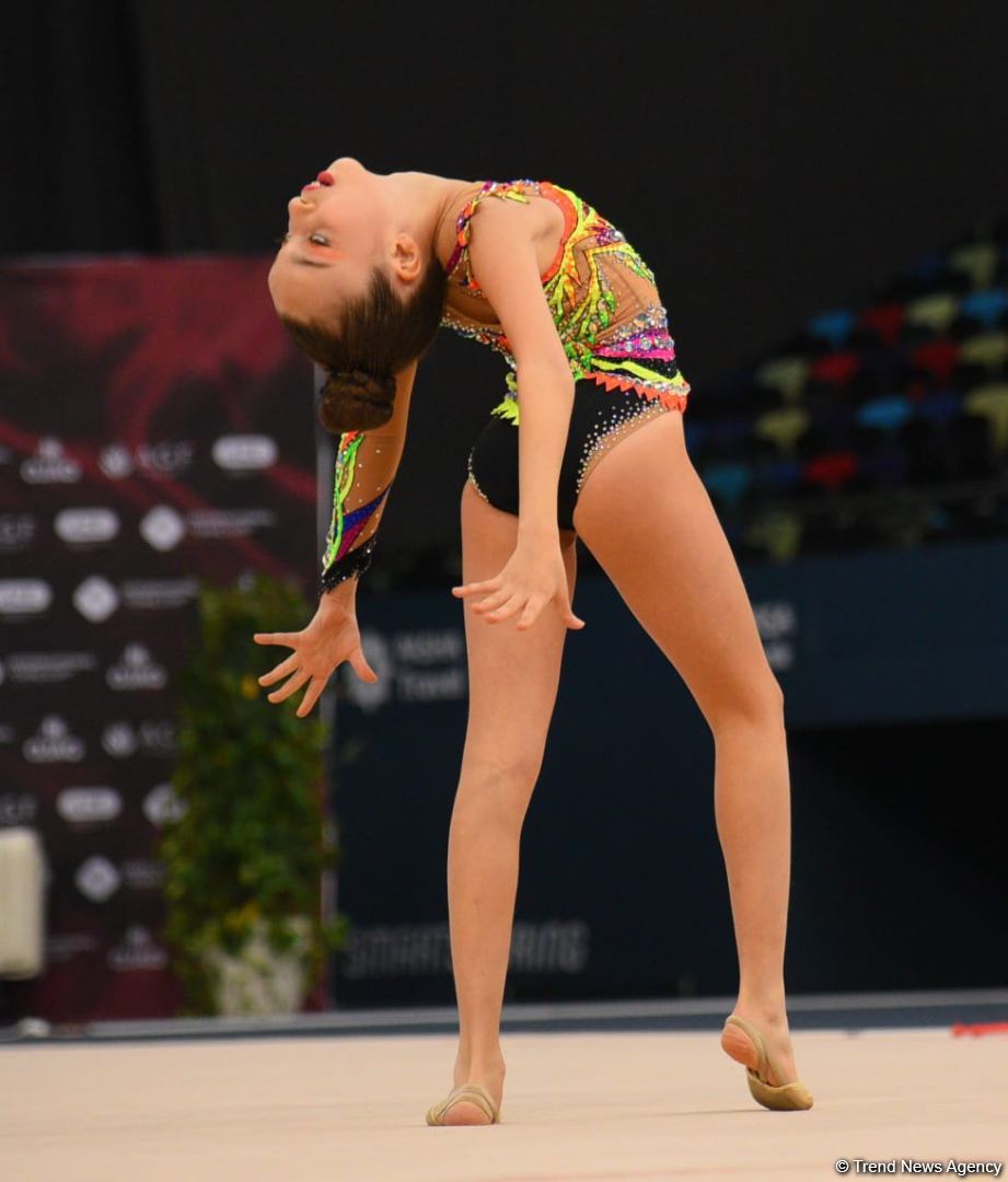 Bədii gimnastika üzrə 2-ci "Ocaq" Beynəlxalq Kubokunun final gününə start verilib (FOTO)