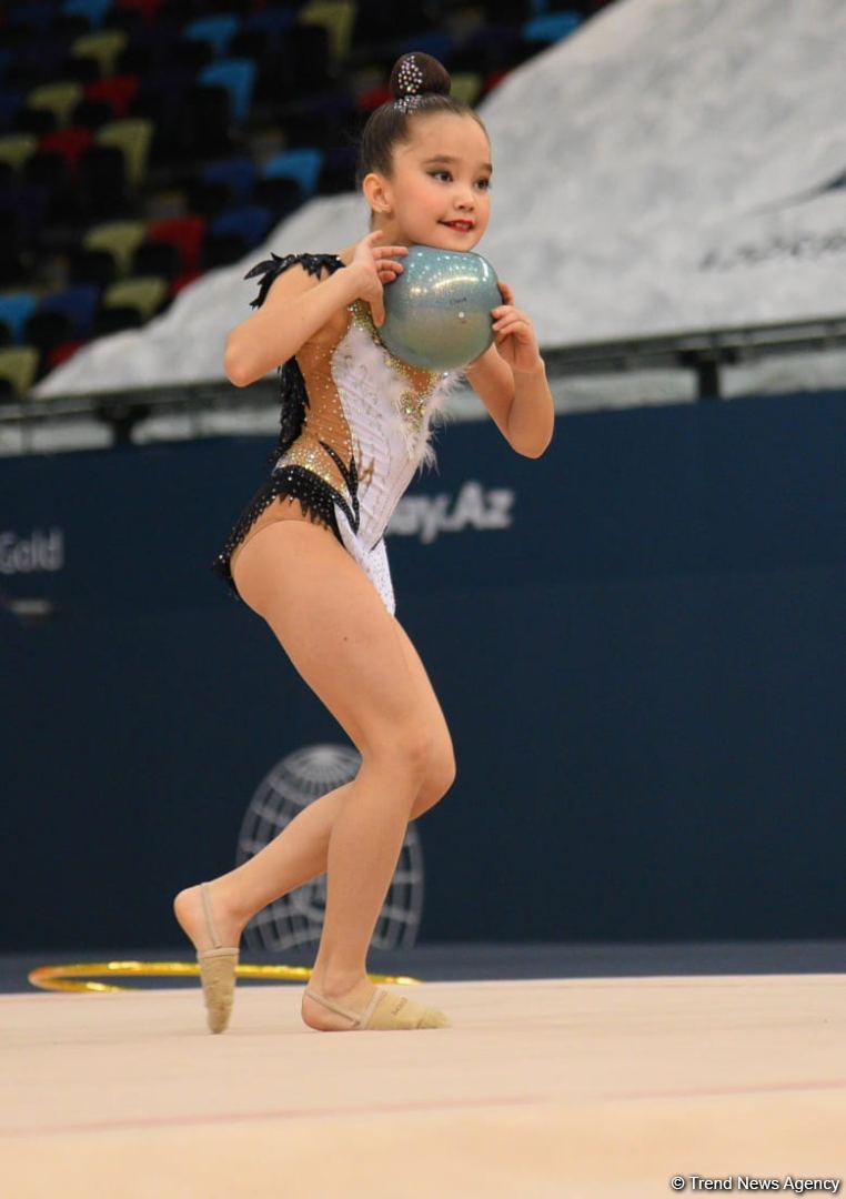 Bədii gimnastika üzrə 2-ci "Ocaq" Beynəlxalq Kubokunun final gününə start verilib (FOTO)