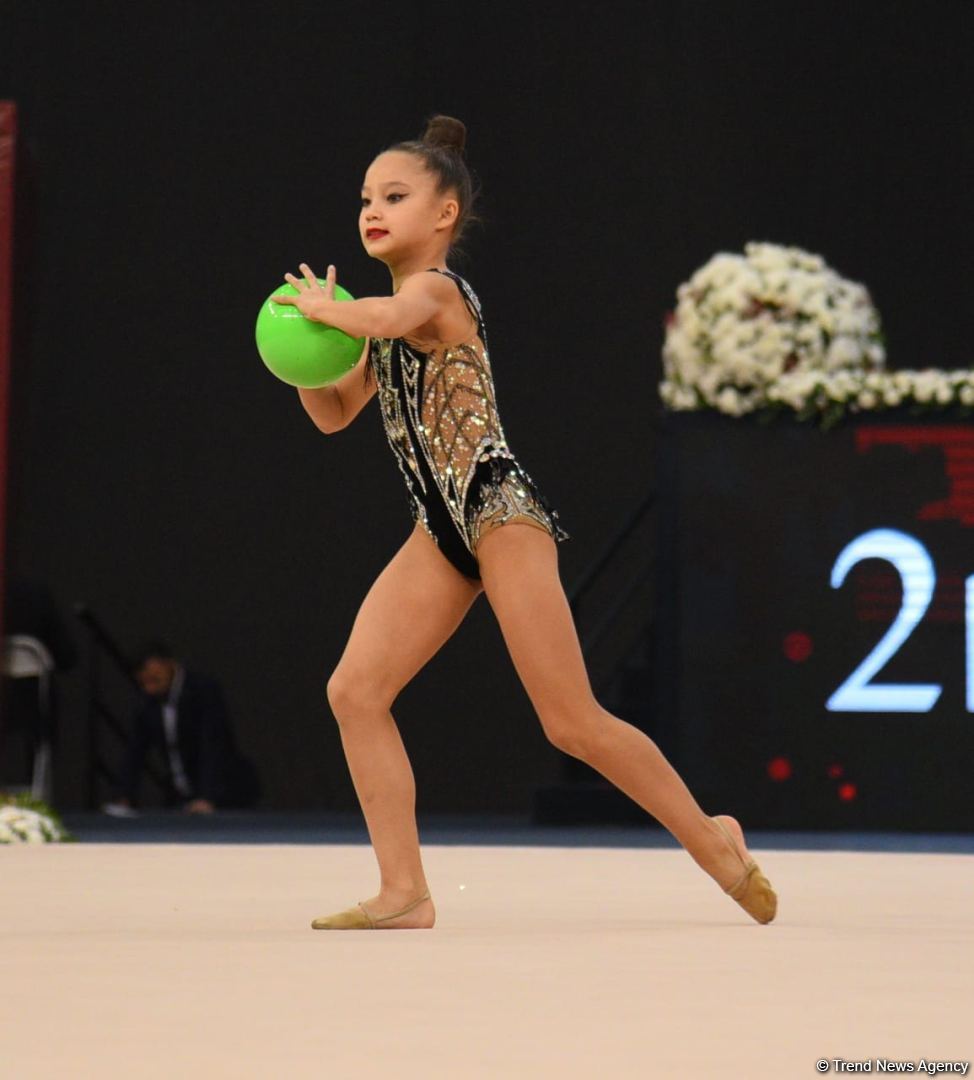 Bədii gimnastika üzrə 2-ci "Ocaq" Beynəlxalq Kubokunun final gününə start verilib (FOTO)