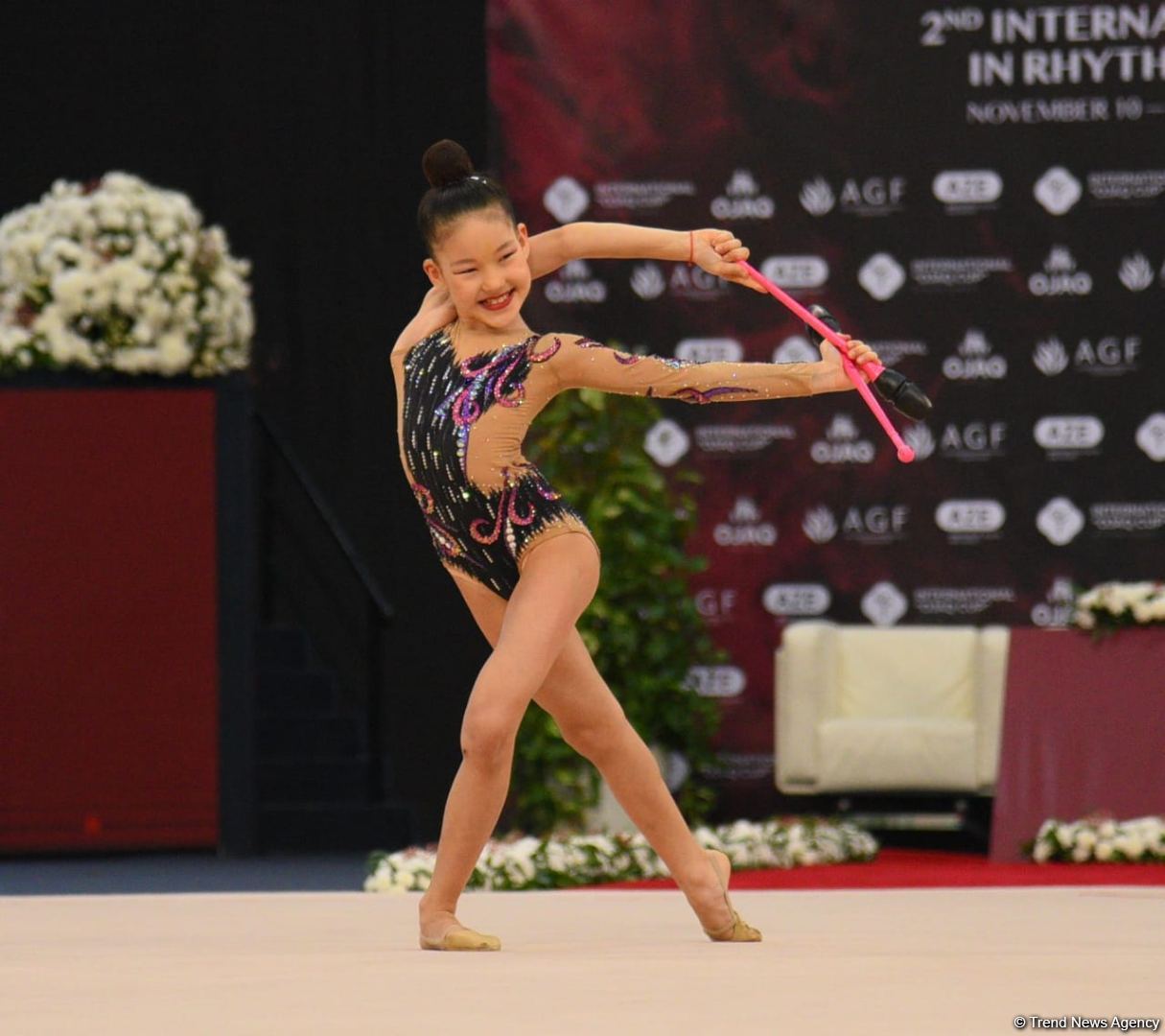 Bədii gimnastika üzrə 2-ci "Ocaq" Beynəlxalq Kubokunun final gününə start verilib (FOTO)
