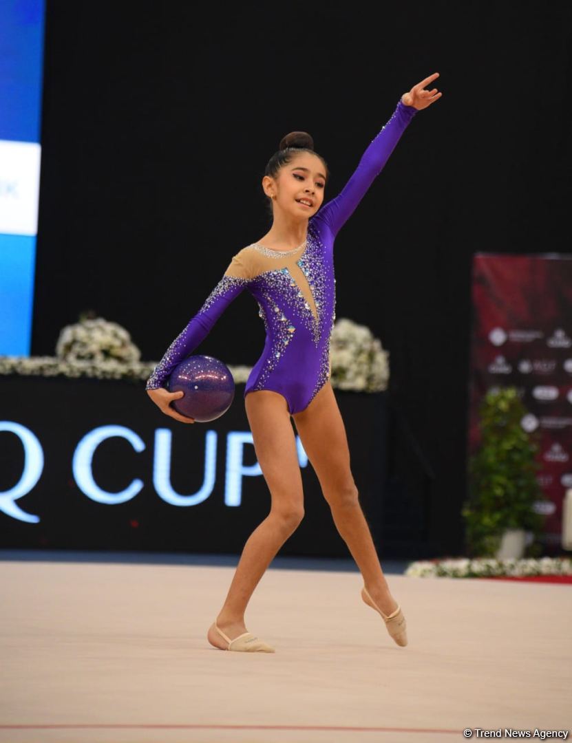Bədii gimnastika üzrə 2-ci "Ocaq" Beynəlxalq Kubokunun final gününə start verilib (FOTO)
