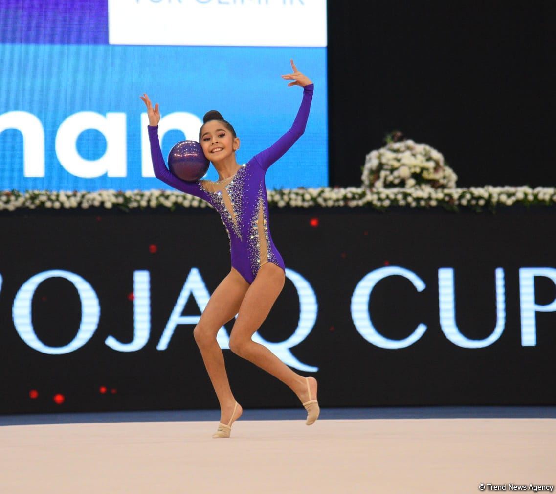Bədii gimnastika üzrə 2-ci "Ocaq" Beynəlxalq Kubokunun final gününə start verilib (FOTO)