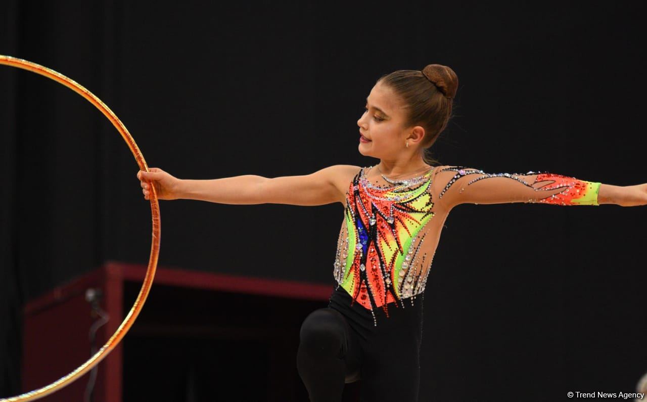 Bədii gimnastika üzrə 2-ci "Ocaq" Beynəlxalq Kubokunun final gününə start verilib (FOTO)