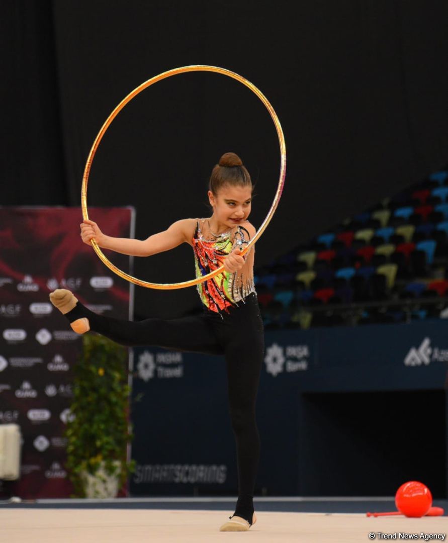 Bədii gimnastika üzrə 2-ci "Ocaq" Beynəlxalq Kubokunun final gününə start verilib (FOTO)