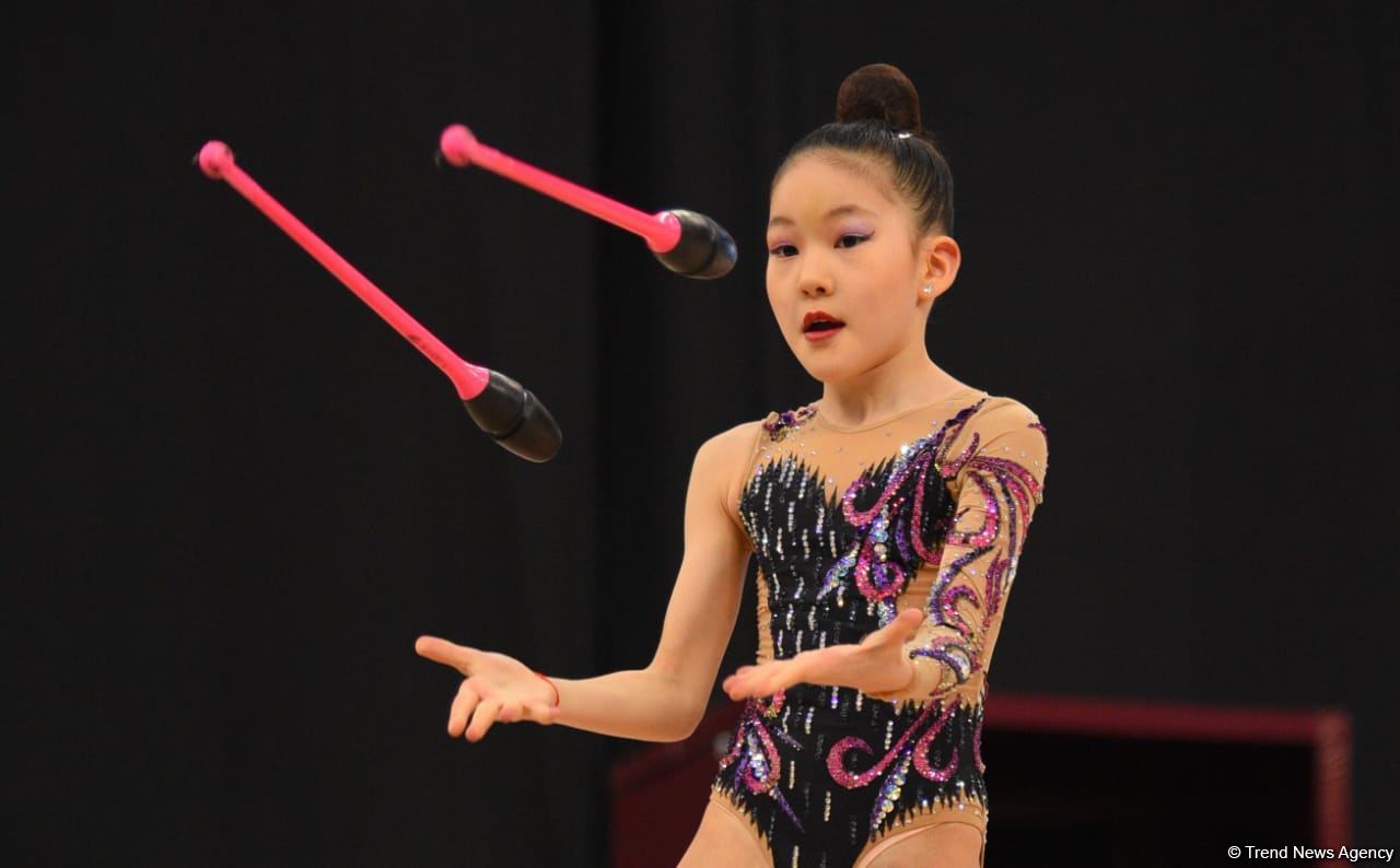 Bədii gimnastika üzrə 2-ci "Ocaq" Beynəlxalq Kubokunun final gününə start verilib (FOTO)