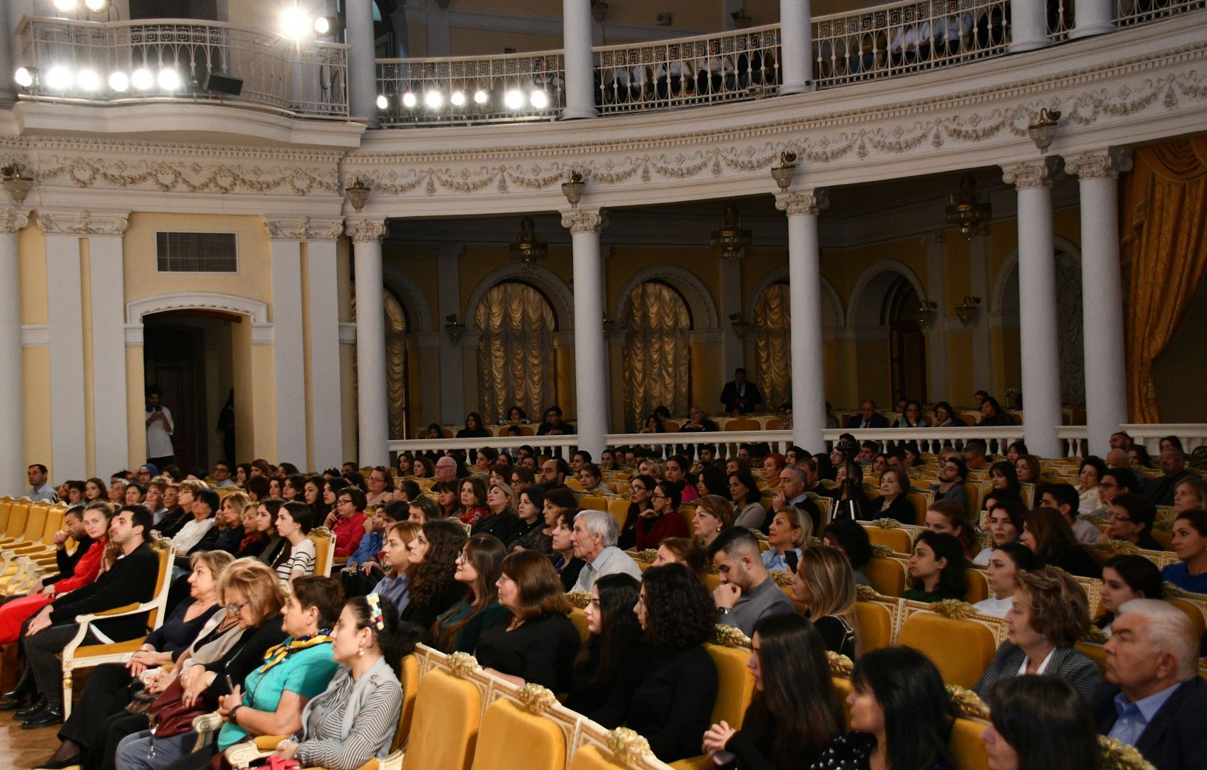 Filarmoniyada  Sabir Əliyevin 95 illiyinə həsr olunmuş konsert keçirilib (FOTO)