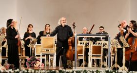 Filarmoniyada  Sabir Əliyevin 95 illiyinə həsr olunmuş konsert keçirilib (FOTO)