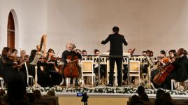 Filarmoniyada  Sabir Əliyevin 95 illiyinə həsr olunmuş konsert keçirilib (FOTO)