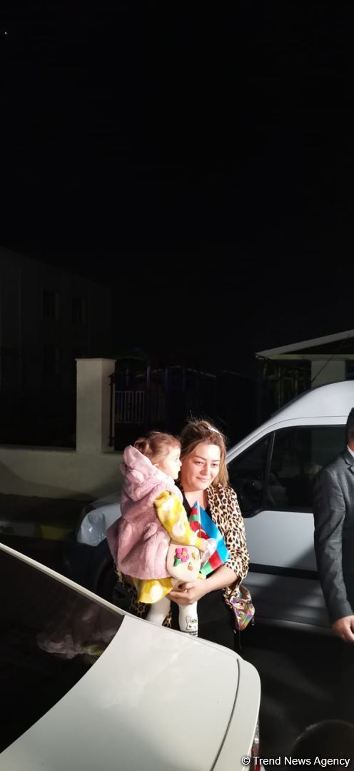 Laçının daha 40 sakini doğma yurda qayıdır (FOTO/VİDEO)