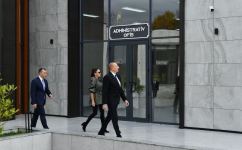 Prezident İlham Əliyev və Birinci xanım Mehriban Əliyeva İsmayıllıda  “DOST EVİ”nin açılışında iştirak ediblər (FOTO) (YENİLƏNİB)