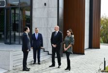 Prezident İlham Əliyev və Birinci xanım Mehriban Əliyeva İsmayıllıda  “DOST EVİ”nin açılışında iştirak ediblər (FOTO) (YENİLƏNİB)