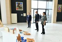 Prezident İlham Əliyev və Birinci xanım Mehriban Əliyeva İsmayıllıda  “DOST EVİ”nin açılışında iştirak ediblər (FOTO) (YENİLƏNİB)