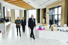 Prezident İlham Əliyev və Birinci xanım Mehriban Əliyeva İsmayıllıda  “DOST EVİ”nin açılışında iştirak ediblər (FOTO) (YENİLƏNİB)